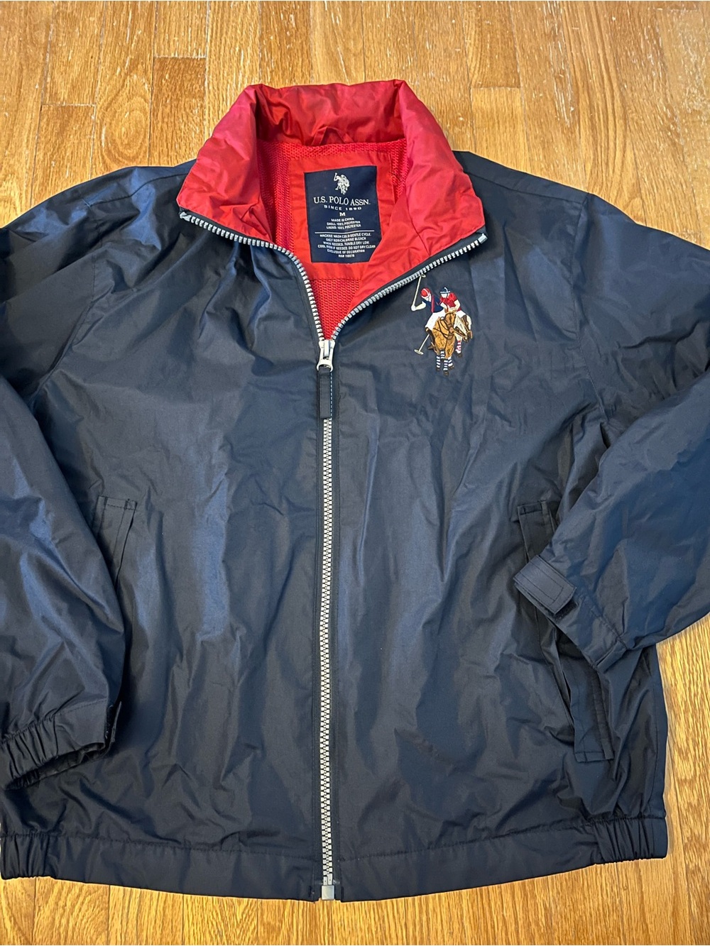 U.S. Polo Assn. NavyWindbreaker Jacket